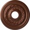 Ekena Millwork Galway Ceiling Medallion (Fits Canopies up to 3 1/4"), 15 3/4"OD x 3 1/4"ID x 1"P, Copper Penny CM15GACPS - alternate 1
